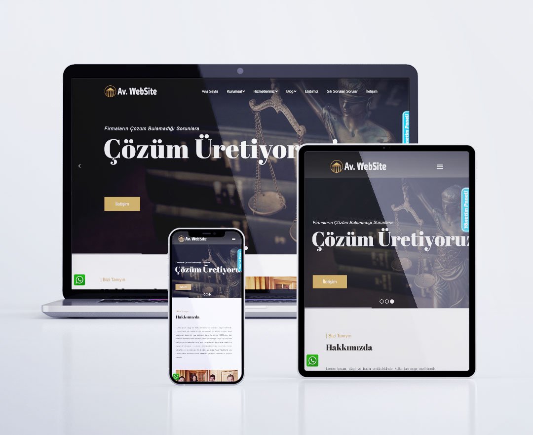 İzSoft - Avukat Web Sitesi - Hukuk Firması Web Sitesi 171