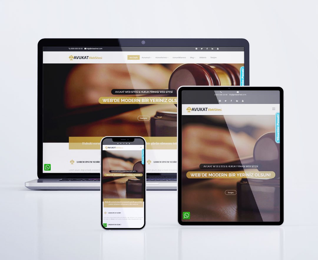 İzSoft - Avukat Web Sitesi - Hukuk Firması Web Sitesi 173