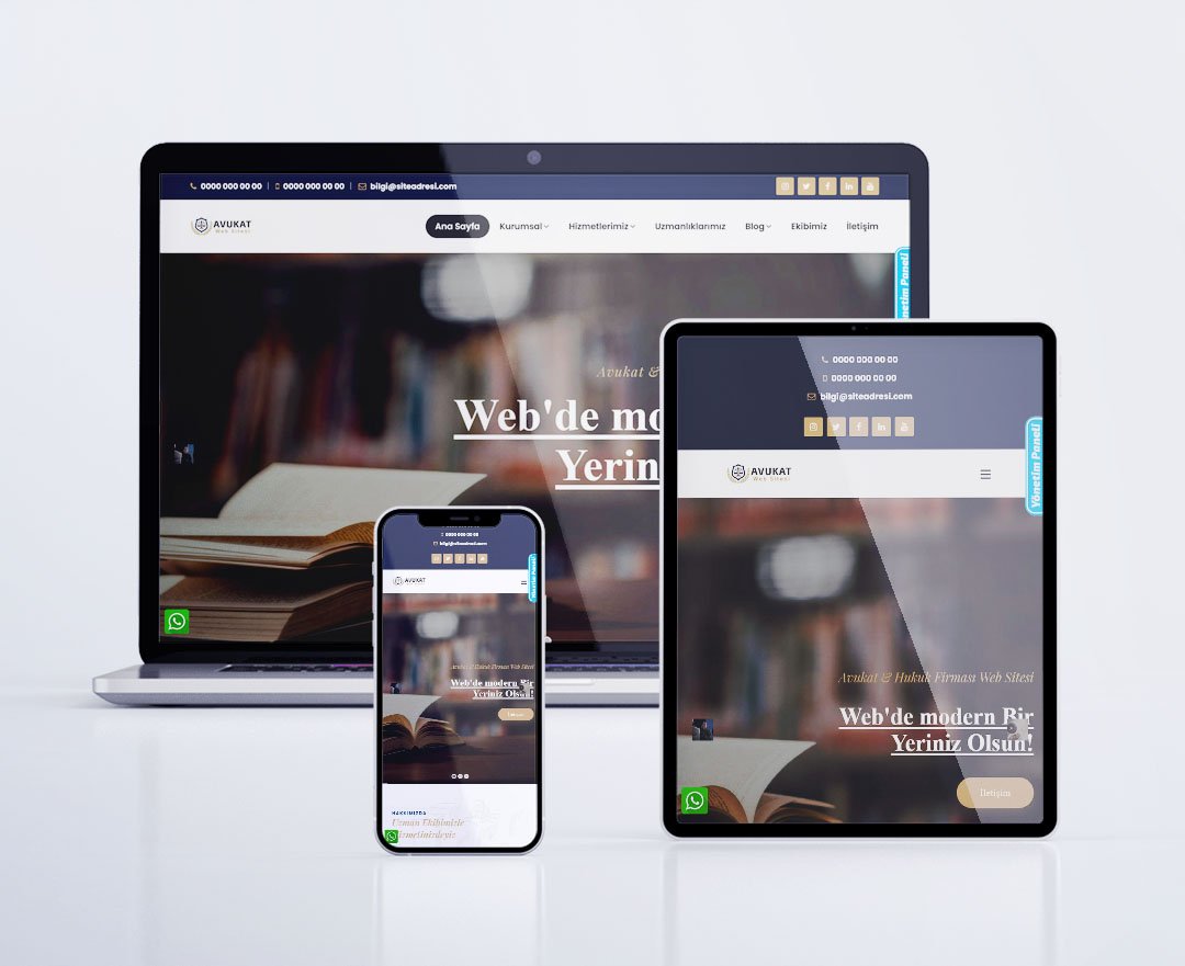 İzSoft - Avukat Web Sitesi - Hukuk Firması Web Sitesi 179